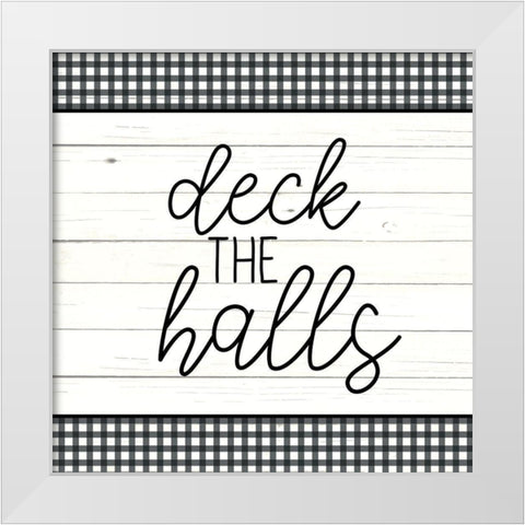 Deck White Modern Wood Framed Art Print by Bailey, Ann