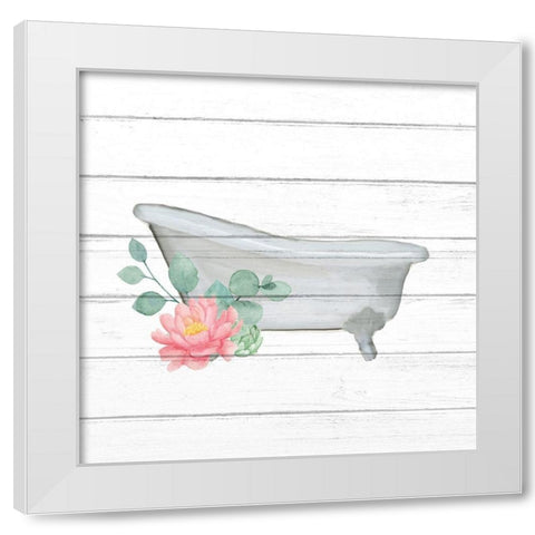 Rest 2 White Modern Wood Framed Art Print by Bailey, Ann