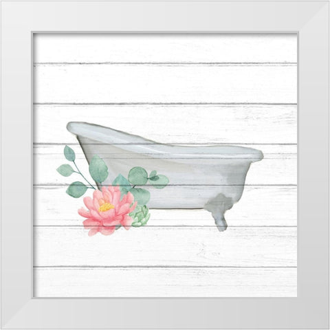 Rest 2 White Modern Wood Framed Art Print by Bailey, Ann