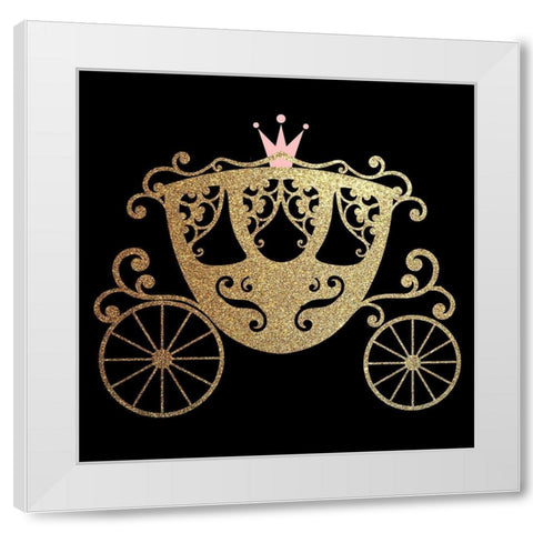 Little Princess 3 White Modern Wood Framed Art Print by Bailey, Ann