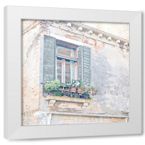 Window BoxWindow Box White Modern Wood Framed Art Print by Bailey, Ann