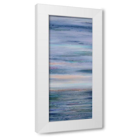 Looking Glass 2 White Modern Wood Framed Art Print by Bilotta, Barbara
