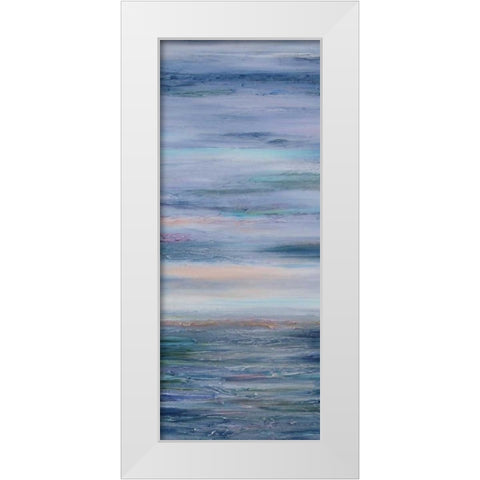 Looking Glass 2 White Modern Wood Framed Art Print by Bilotta, Barbara