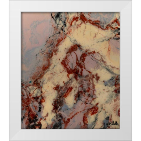Wide Variety of Poses White Modern Wood Framed Art Print by Bilotta, Barbara