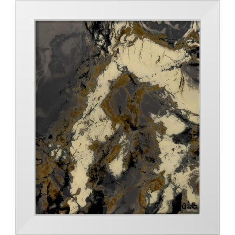 Neutral Variety White Modern Wood Framed Art Print by Bilotta, Barbara