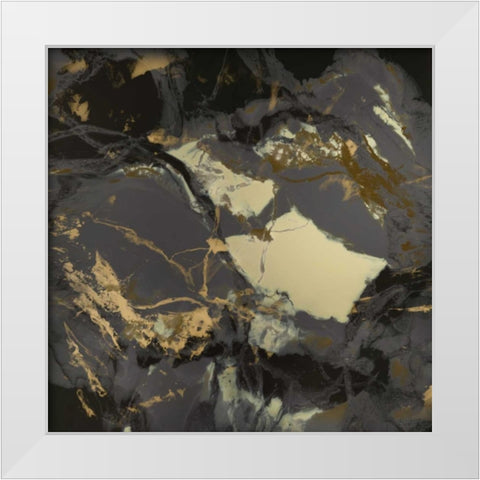 The New Floor White Modern Wood Framed Art Print by Bilotta, Barbara