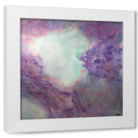 Heavenly Portal White Modern Wood Framed Art Print by Bilotta, Barbara