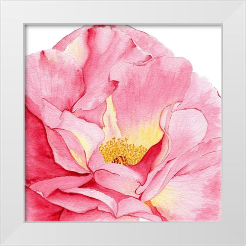 Zoomin White Modern Wood Framed Art Print by Gosavi, Bhakti