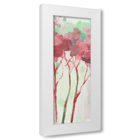Woodhaven Forest 2 White Modern Wood Framed Art Print by Boho Hue Studio
