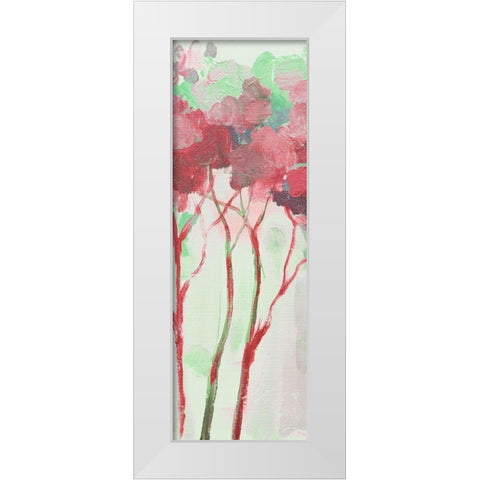 Woodhaven Forest 2 White Modern Wood Framed Art Print by Boho Hue Studio