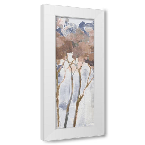 Woodland Forest 1 White Modern Wood Framed Art Print by Boho Hue Studio