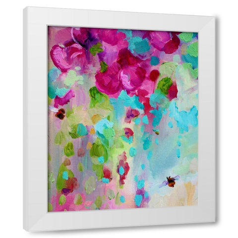 Phoenix Charmed 2 White Modern Wood Framed Art Print by Boho Hue Studio