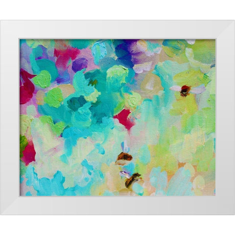 Phoenix Charmed 4 White Modern Wood Framed Art Print by Boho Hue Studio