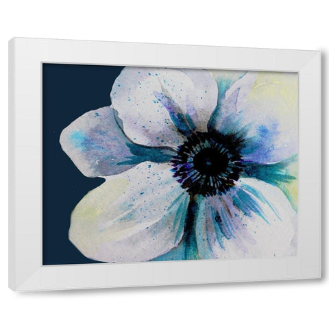 Light and Shadow 2 White Modern Wood Framed Art Print by Boho Hue Studio