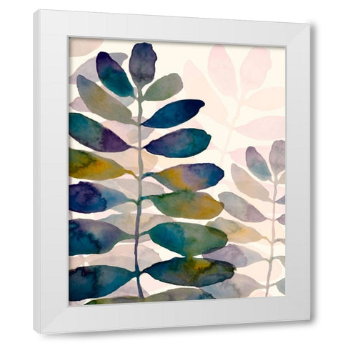 Natures Gift 1 White Modern Wood Framed Art Print by Boho Hue Studio