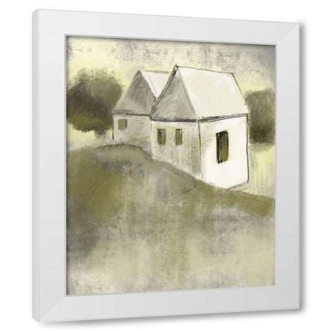 arthtone Homes 1 White Modern Wood Framed Art Print by Boho Hue Studio