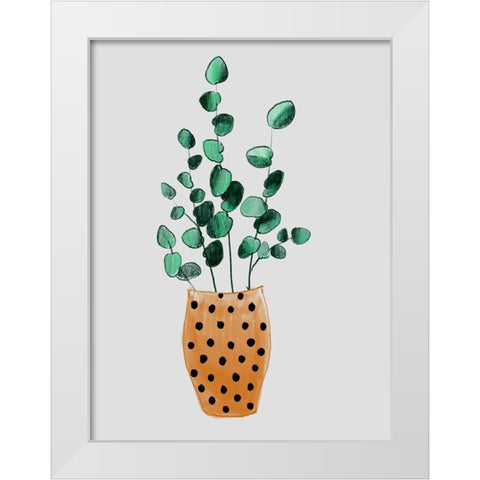 Home Foliage 5 White Modern Wood Framed Art Print by Boho Hue Studio