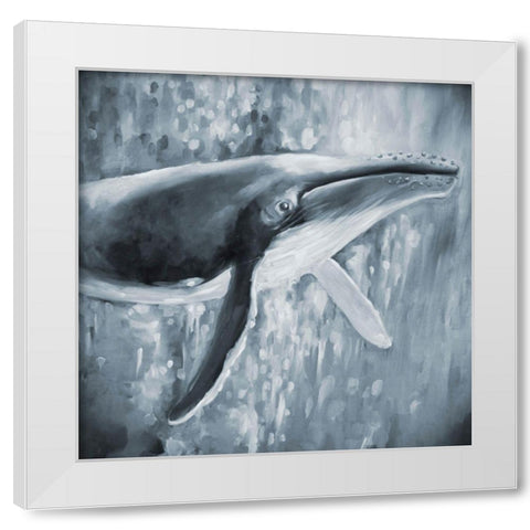 Gigantic Love White Modern Wood Framed Art Print by Boho Hue Studio
