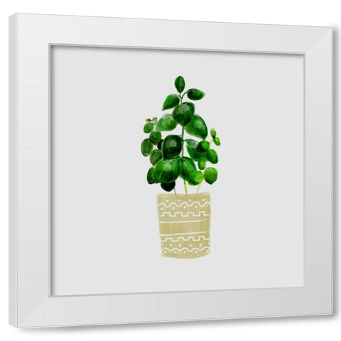 Nurtured Home 5 White Modern Wood Framed Art Print by Boho Hue Studio