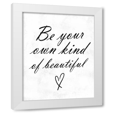 Your Own White Modern Wood Framed Art Print by Alvarez, Cynthia