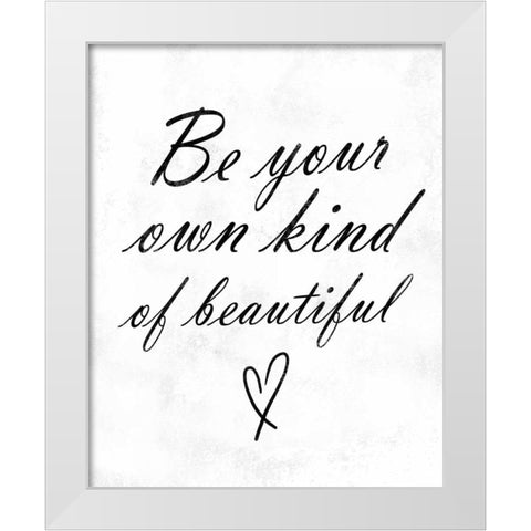 Your Own White Modern Wood Framed Art Print by Alvarez, Cynthia