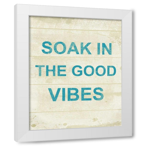 Bath 2 White Modern Wood Framed Art Print by Alvarez, Cynthia