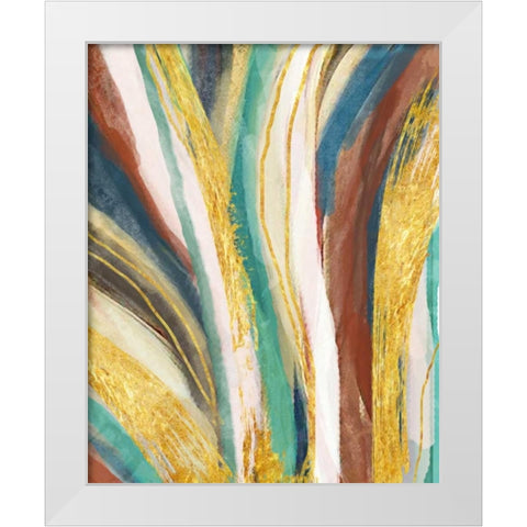 Contemp A White Modern Wood Framed Art Print by Alvarez, Cynthia