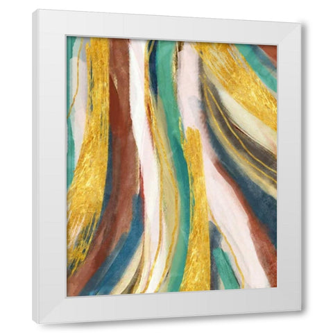 Contemp B White Modern Wood Framed Art Print by Alvarez, Cynthia