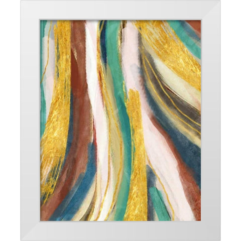 Contemp B White Modern Wood Framed Art Print by Alvarez, Cynthia