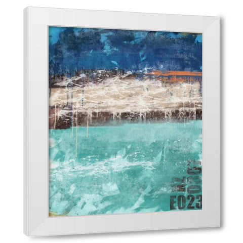 Color Mix 01 White Modern Wood Framed Art Print by Alvarez, Cynthia
