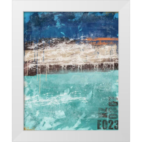 Color Mix 01 White Modern Wood Framed Art Print by Alvarez, Cynthia