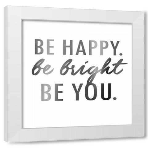 Bright 2 White Modern Wood Framed Art Print by Alvarez, Cynthia