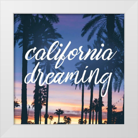 Insta G White Modern Wood Framed Art Print by Alvarez, Cynthia
