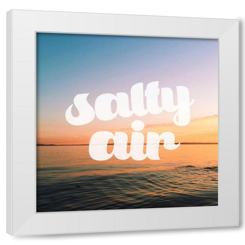 Insta L White Modern Wood Framed Art Print by Alvarez, Cynthia