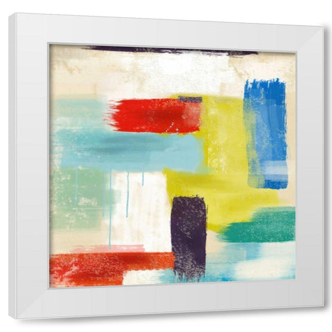 Contemp A White Modern Wood Framed Art Print by Alvarez, Cynthia