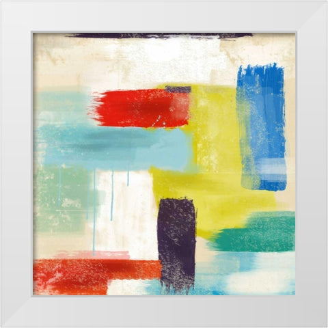 Contemp A White Modern Wood Framed Art Print by Alvarez, Cynthia