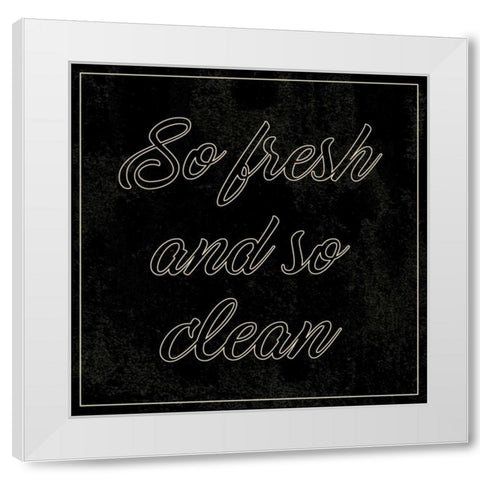 Bath C White Modern Wood Framed Art Print by Alvarez, Cynthia