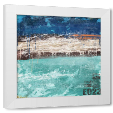 Color Mix 01 White Modern Wood Framed Art Print by Alvarez, Cynthia