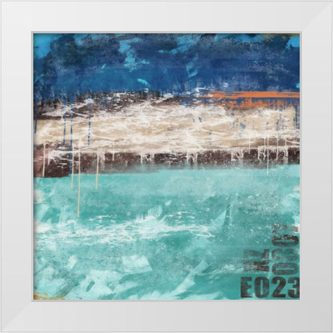 Color Mix 01 White Modern Wood Framed Art Print by Alvarez, Cynthia