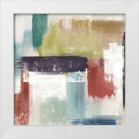 Topical 2 White Modern Wood Framed Art Print by Alvarez, Cynthia