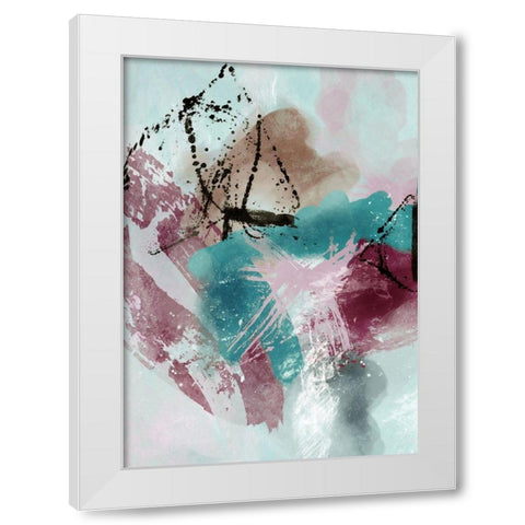 The Fuse 1 White Modern Wood Framed Art Print by Alvarez, Cynthia