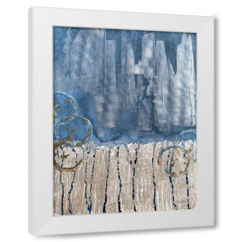 Perfect Day 1 White Modern Wood Framed Art Print by Brown, Denise
