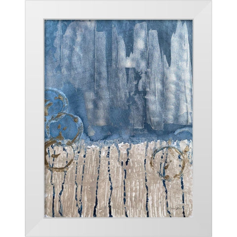 Perfect Day 1 White Modern Wood Framed Art Print by Brown, Denise