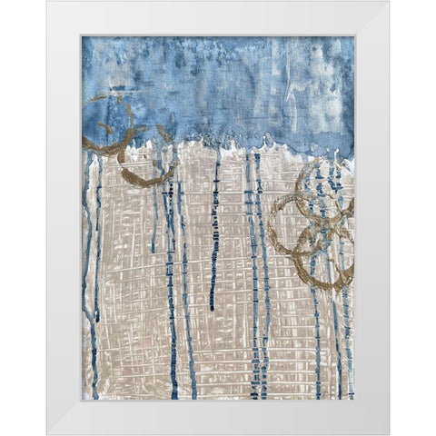 Perfect Day 2 White Modern Wood Framed Art Print by Brown, Denise