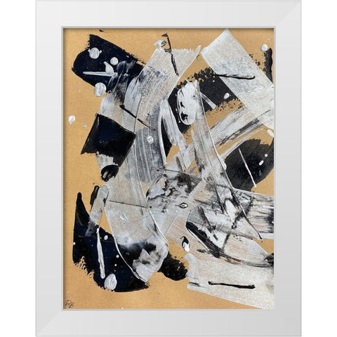 July Afternoon 1 White Modern Wood Framed Art Print by Brown, Denise