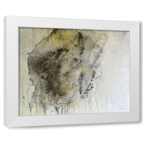 Falling 2 White Modern Wood Framed Art Print by Brown, Denise