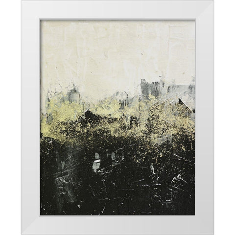 Resolution White Modern Wood Framed Art Print by Brown, Denise