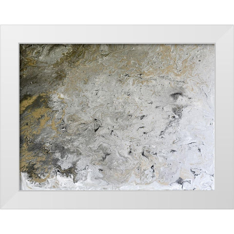 Perfection 1 White Modern Wood Framed Art Print by Brown, Denise