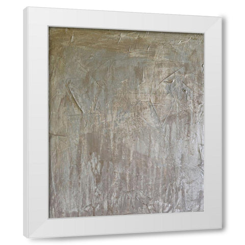 Texture White Modern Wood Framed Art Print by Brown, Denise