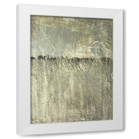 Vista White Modern Wood Framed Art Print by Brown, Denise